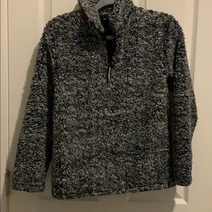 Sherpa fleece sweater